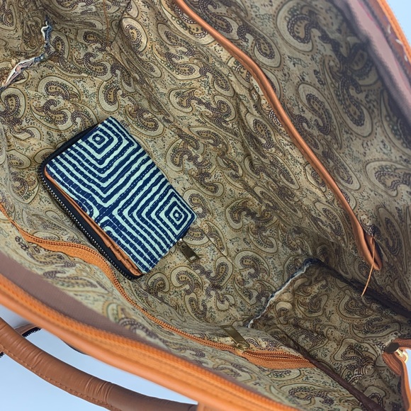 Cotton Satchel And Wallet Set - Picture 7 of 7